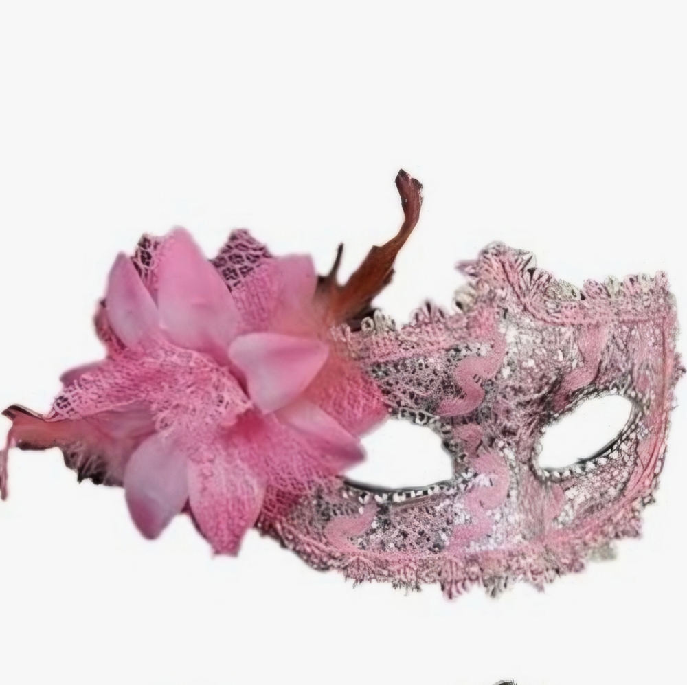 Colorful Lace Masquerade Masks Set - Picture 5 of 12